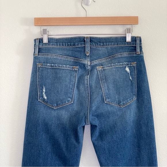 Frame Denim Le Nik Low Slung Slim Straight Jean Moma 27 - Picture 9 of 16